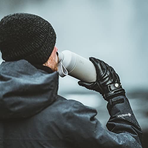 Ocean Bottle - Recycled Stainless Steel Drinks Reusable Water Bottle - Eco-Friendly & Reusable - Rock Grey - 1L #TOP3