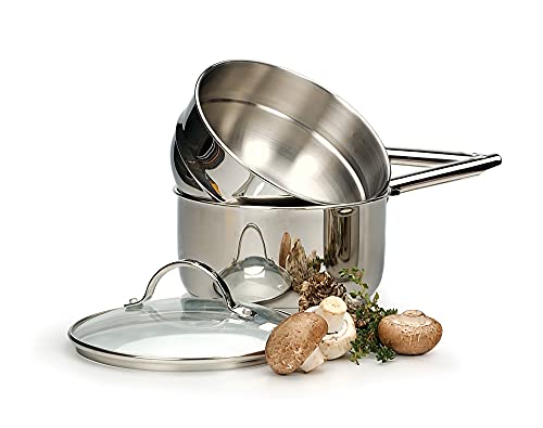 Rsvp International Induction Double Boiler, 1 Quart, Multi Color #TOP2