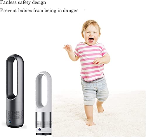 Amazon | 温冷ヒーター、ブレードレスヒーターファン、冷却ファン