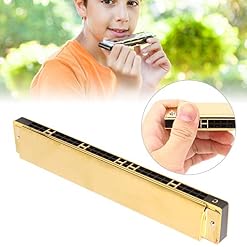 Harmonica, C Key Harmonica 28 Trous Harmonica de Type Polyphonie à Large Gamme avec Plaque de Couverture en Acier… - Les Beatles, Paul McCartney, John Lennon, RIngo Starr, George Harrison Harmonica, C Key Harmonica 28 Trous Harmonica de Type Polyphonie à Large Gamme avec Plaque de Couverture en Acier… – Image 3