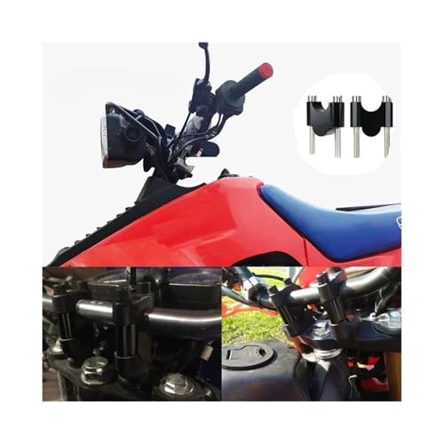 Abrazaderas de manillar universales de 28 mm y 22 mm para motocicletas 7