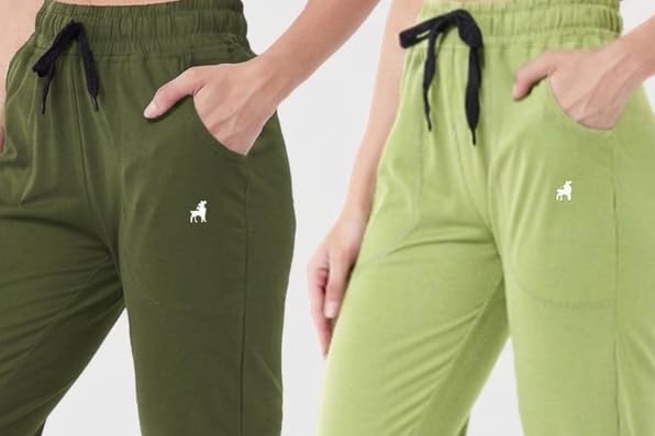 Image of Modeve Women Track Regular Fit Pants