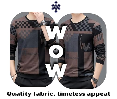 Image of Men's Premium Long Sleeve Shirt Fabric, Elegant & Comfortable Fit