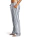 Roxy Oceanside Yarn-Dye Pants Mood Indigo Paradise Stripe MD (US 7-9)