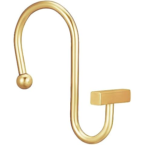 CHICTIE Brass Metal Rustproof Shower Hooks Hangers Cover
