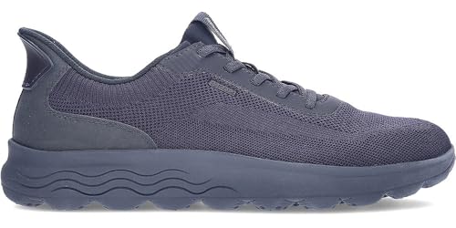 Geox Zapatillas para Hombre U Spherca Plus A, Azul Marino, 43 EU, Azul Marino, 43 EU