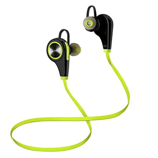 OPINIONES auriculares 120db Auriculares Deportivos, Tevina Auriculares Inalámbricos Hi-Fi Bluetooth 4.1 Deportivos In-ear con Micrófono Sonido Estéreo Manos Libres para iPhone, Huawei, Samsung, Sony, BQ, LG etc (Verde y Negro)