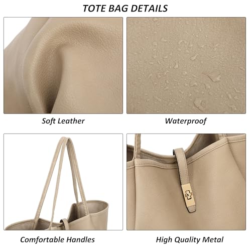 TANTOMI Vegan Leather Tote Bag