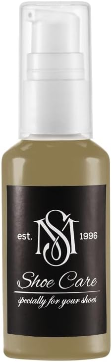 Universal Leather Dye - NCS S 5020-Y Khaki Brown Grey - High Coverage Leather Paint for Shoes, Bags, Canvas & Sneakers by MAVI STEP - 0.34 fl oz / 10 ml