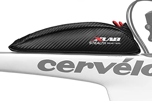 XLAB Stealth Pocket 500 C – Bolt Mounted Aerodynamic Top Tube Bag for Triathlon and Gravel Bikes - Image 3