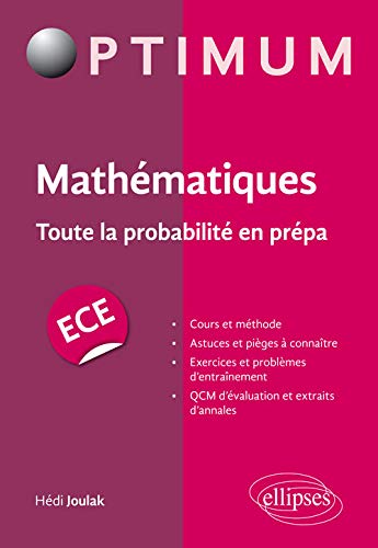 Télécharger Mathématiques Toute la Probabilité en Prépa ECE Livre PDF Gratuit