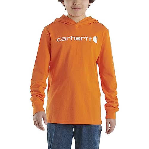 T-shirt manches longues Carhartt garçon avec capuche et motif graphique tendance