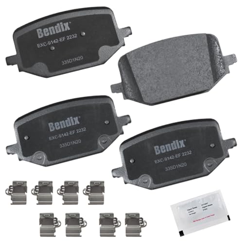 Image of Bendix Priority1 CFC2232 Ceramic Rear Brake Pads for Ford Explorer 2024-2020