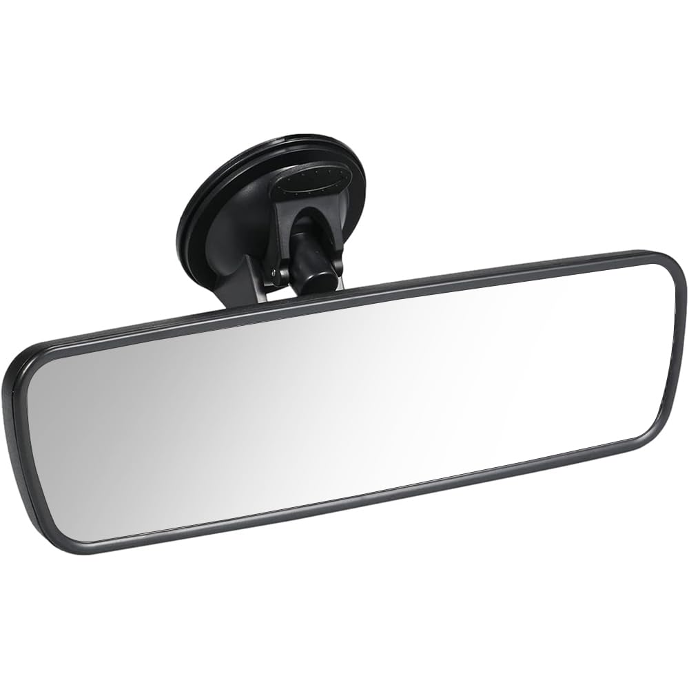 Car Rear Mirror, Baby Mirror, Auxiliary Mirror, Insight Mirror, Suction Cups, Adjustable Angle, Baby Monitor, Child Seat Mirror, 360° Orientation, Easy Installation (White Mirror)