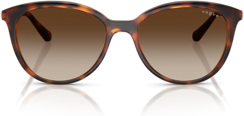 Vogue VO-0VO5647SI-W65613-53 In Vogue Güneş Gözlüğü, Koyu Havana, Kadın