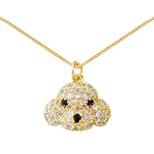 Collier en argent sterling 925 anti-ternissement avec pendentif brillant 45,7 cm