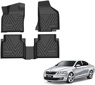 High Quality TPE Floor Mats Compatible with Sk0da a7