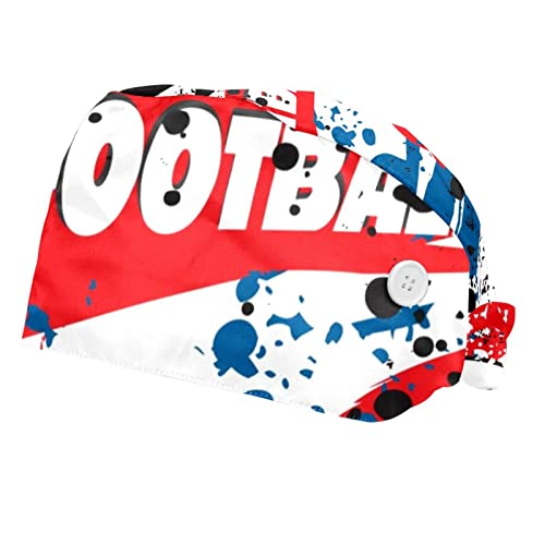 Chapeaux bouffants JDEZ de football avec bandeau anti-transpiration pour professionnels
