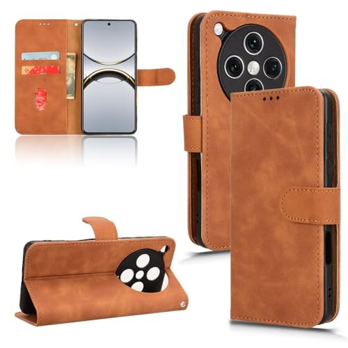 �E�H���b�g�P�[�X Oppo Find X8 Pro �P�[�X �J�[�h�z���_�[�t�� �t���b�v�P�[�X PU���U�[ �g�ѓd�b�E�H���b�g�P�[�X ���X�g�X�g���b�v�t�� �ϏՌ��ی�J�o�[(Brown)