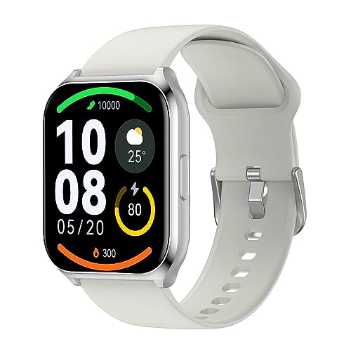 Haylou Watch 2 Pro スマートウォッチ 日本語対応 1.85インチ 大画面 [ 最大20日間 ロングバッテリー 健康モニタリング 睡眠管理 100種類以上 ワークアウトモード 血中酸素濃度測定 心拍計 探す機能 防水 IP68 メタル素材/