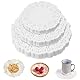 WQNNQW Tortenspitze,150 Stück Tortenunterlage Rund,Tortenspitzen Rund,Tortenpapier,Papierdeckchen Tassenuntersetzer Papier für Kuchen Desserts Snacks (4.5inch 6.5inch 8.5inch)