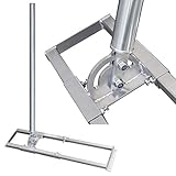 Die Neigung des Mastes ist stufenlos und somit exakt einstellbar. Justiert wird der Mast mit zwei Sicherheitsmuttern sodass dieser sich auch bei starken und dauerhaften Belastungen behaupten kann.