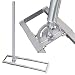 Produktbild Profi Dachsparrenhalter 1m Mast feuerverzinkt für Sat Anlagen bis 100cm. Sehr stabil für hohe Windlasten. Neigung und Sparrenabstand stufenlos einstellbar. Sparrenhalter und Sat Mast für Dachmontage