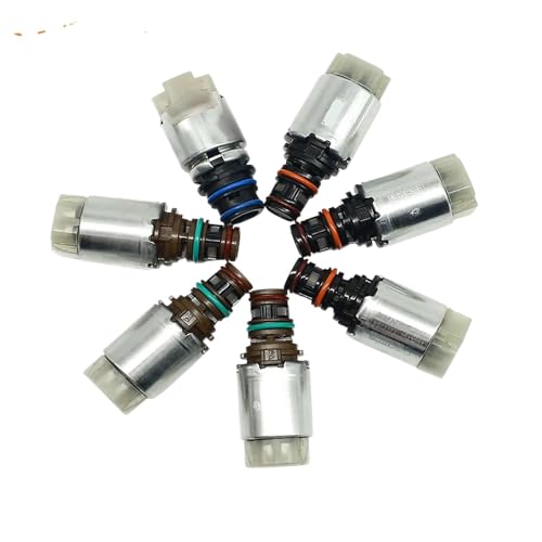 DVBKXIZT Transmission Solenoid Kit 7PCS Set 6F35 6F15 Compatible with Escape Fusion Tribute Milan