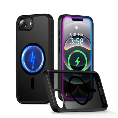 MINIKA iPhone 16e �p �P�[�X Magsafe �Ή� �X�}�z�P�[�X ��Phone 16e �P�[�X �}�b�g�� �ČRMIL�K�i ��� �ϏՌ� �w��h�~ ���ϖh�~ �}�O�Z�[�t �}�O�l�b�g���� ���C�����X�[�d �A�C�t�H�� 16e �A�C�z�� 16e 