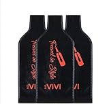 Wine Bottle Travel and Protector Bag – Wine Travel Bag for Luggage, Suitcase – 3 PACK Wine Bottle Insulated Sleeve – Easy to Use No Leak – BONUS Cheers Wine Gift Bag