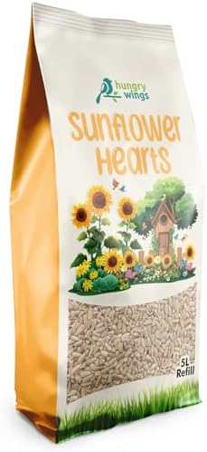 Premium Wild Bird Food 5L Refill, (5L Bag, Sunflower Hearts) - View 3