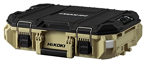 Hikoki 0037-9482 Multi-Cruiser Tool Box, M, Sand Beige, Tool Box, Waterproof, Ip65 Certified, External Dimensions (L X W X H): 15.7 X 22.0 X 6.2 Inches (400 X 560 X 158 Mm), Connecting Storage #TOP11