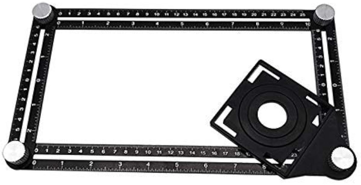 純正 買取 折りたたみ式プラスチック定規 多機能ユニバーサルツール定規折りたたみ定規型分度器セラミックタイルユニバーサル定規測定ツール ブラック ワンサイズ 文房具 オフィス用品 大量購入 Www Littleshopp Com