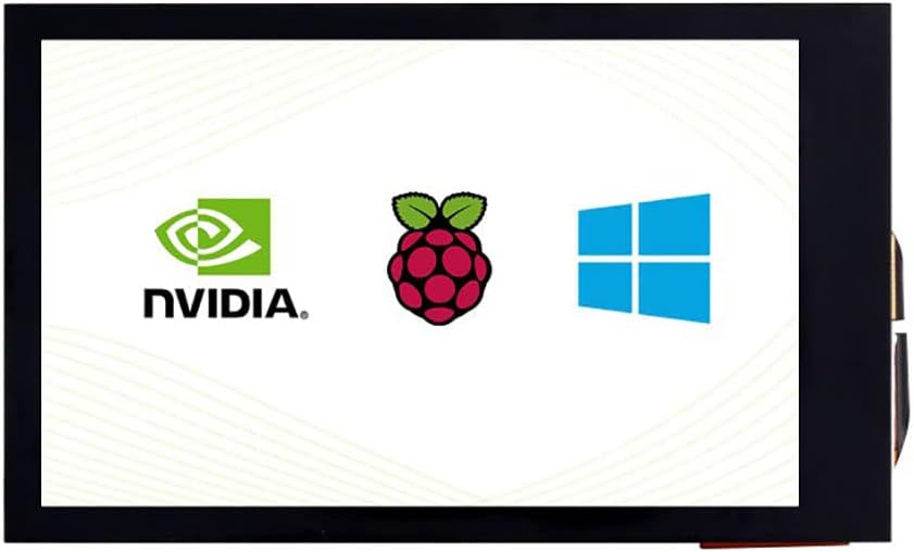 3.5 Inch LCD Display 3.5inch HDMI Touch Screen Touchscreen for Raspberry Pi 4B+ 4B 3B+ 3B 2B+ Zero W WH 2 W Jetson Nano PC 480x800 Adjustable Brightness IPS Display