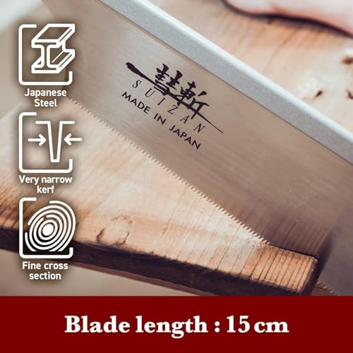 image for SUIZAN Dozuki Dovetail Saw 6