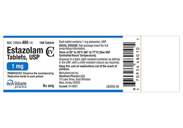 Estazolamさま ♢ Amazon Pharmacy: ESTAZOLAM 1 MG TAB