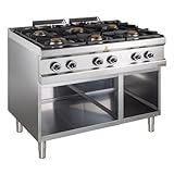 GastroHero Gasherd Serie 77-110/70 42 kW Gastronomiebedarf