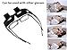 Valuu Lazy Glasses Bed Prism Glasses Spectacles Horizontal High Definition Glasses Prism Periscope Lie Down Eyeglasses for Reading and Watch TV in Bed Unisex