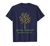 Johnny Appleseed Apple Orchard Farmer Nature Massachusetts T-Shirt