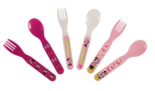 Disney Minnie Mouse Fork and Spoon Set