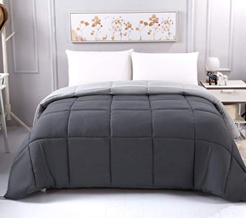 AYSW King Duvet, 4.5 Tog, Dark Grey/Light Grey