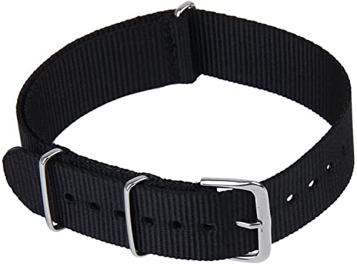 U-K Cinturino da Orologio in Nylon Cinturino Orologio Sport 20mm