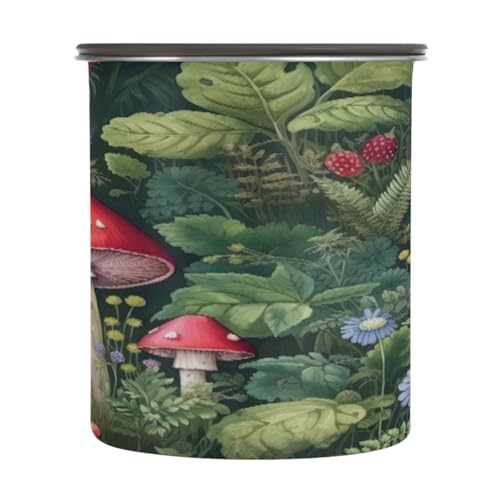 Envase hermético de acero inoxidable para café 900ml