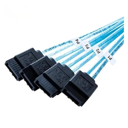 Cable Sata Splitter 6 Puertos 0.5m para Servidor