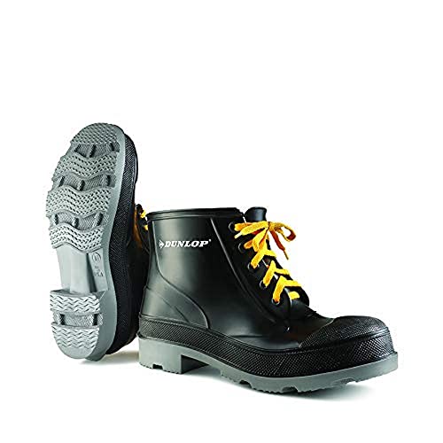 Image of Dunlop 86104-7 Polyblend Work Shoe, 7, Black