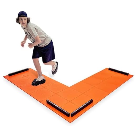 Hockey Revolution Adjustable Length Training Tiles (My Slide Board PRO)