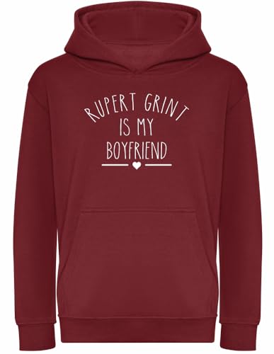 Sweat à capuche Rupert Grint My Boyfriend unisexe en coton doux
