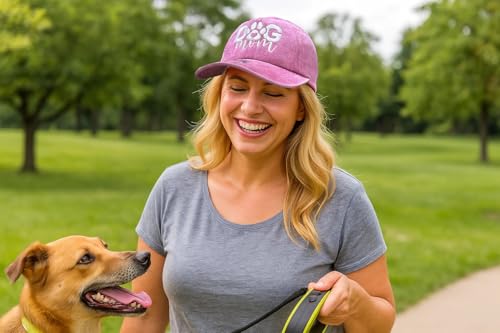 Image of Dog Lover Hat for Men Women, Dog Owner Gift Baseball Cap | Everyday Casual Style, Premium Embroidery, Breathable Cotton Fabric, One Size Adjustable Fit