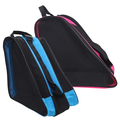 balacoo Accessories Ice Skates Bag Skating Shoe Container Roller Skate Bag for Boys and Girls Oxford Material