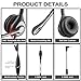 Wantek Cell Phone Headset with Microphone Noise Cancelling, Wired 3.5mm Computer Headphone for iPhone Samsung Android PC Laptop Tablet Skype Call Center Home Office, Ultra Comfort(F602J35)